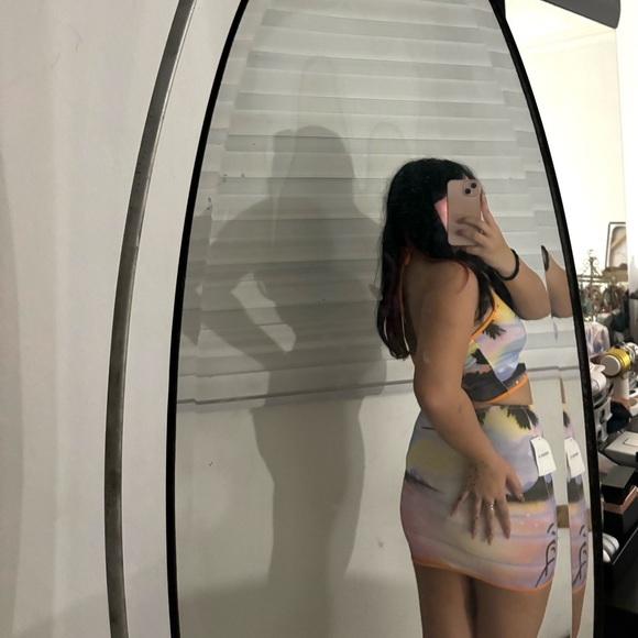 top & skirt summer set | forever 21 - Picture 2 of 8